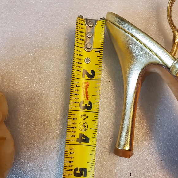 Nina wedges heels color gold good condition - Picture 10 of 12